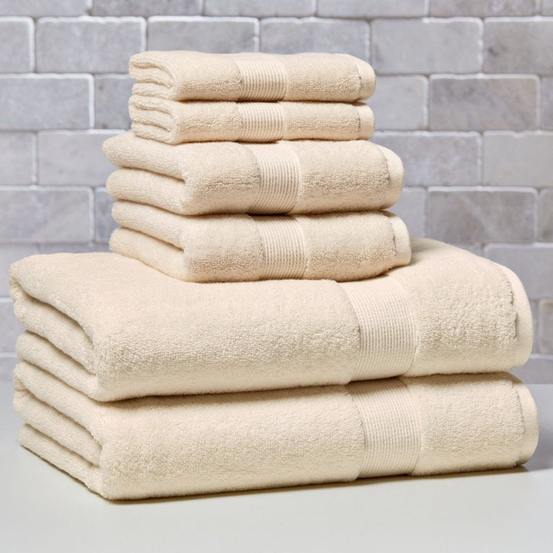 Better Homes & Gardens Vanilla Dream Soft Cotton Bath Towel Set - 4 Pieces