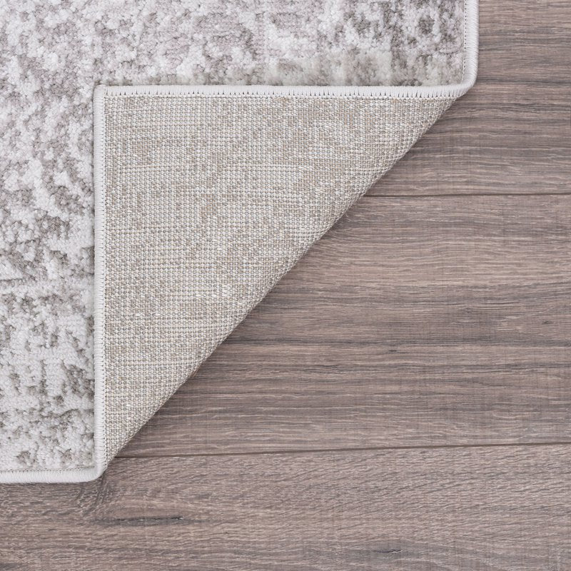 7'10'' x 10'2'' White Traditional Persian Area Rug for Living Room & Bedroom