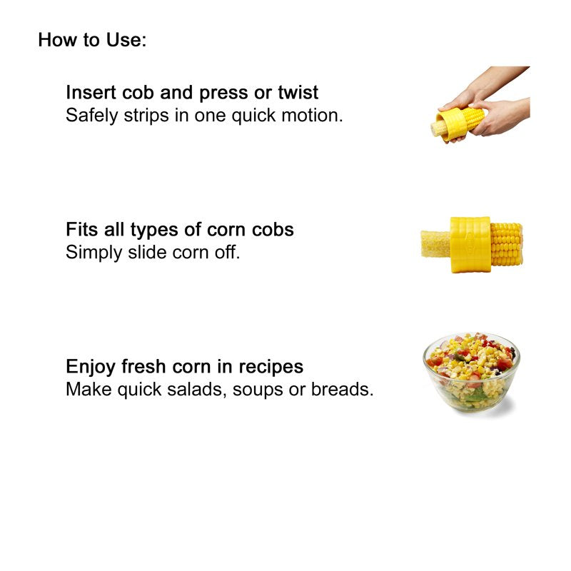 Corn Stripper Tool - Stainless Steel Kitchen Utensil
