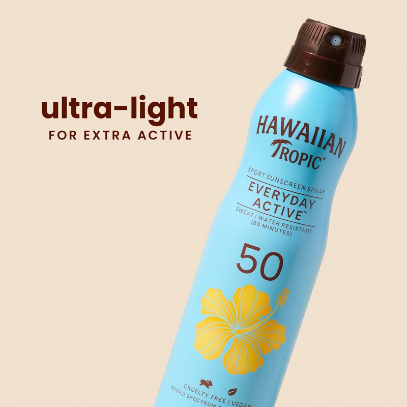 3-Pack Clear Spray Sunscreen SPF 50 - Water & Sweat Resistant