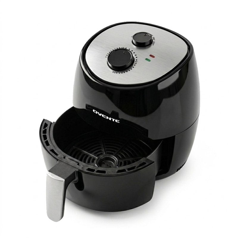 3.2 Qt Compact Air Fryer - 1300W Oil-Less Electric Cooker with Timer