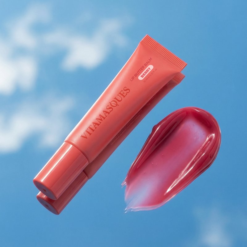 Berry Lip Mask with Hyaluronic Acid, Ceramides & Peptides - 0.33 fl oz