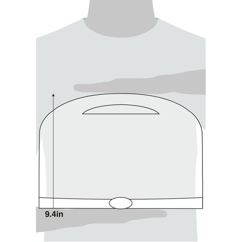Round Cake Carrier with Clear Cover - 13 Inch, BPA Free
