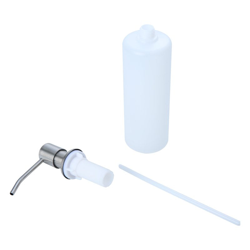 Refillable Soap Dispenser 17 oz Tall Slim Kitchen Bathroom Countertop