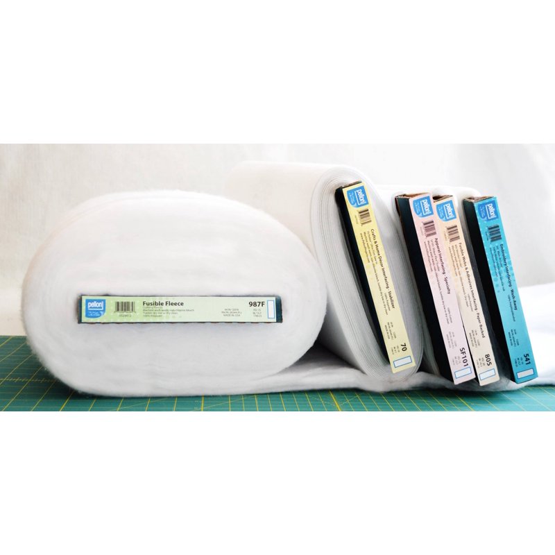 Fusible Fleece Fabric White 45 Inch for Quilting and Craft Projects