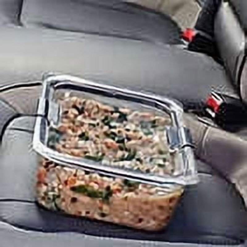 Leakproof Food Storage Container Set, 11 Pieces, Clear Tritan