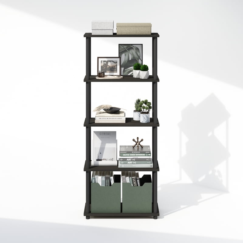 5-Tier Multipurpose Compact Display Rack - Versatile Shelving Unit