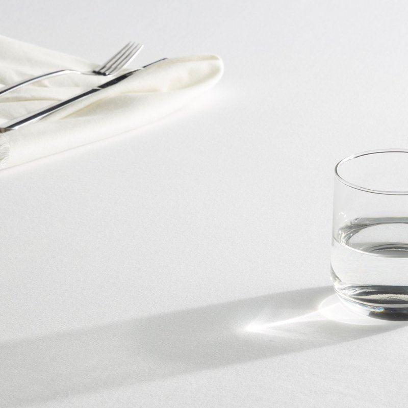 Rectangle Tablecloth - White, 60"W x 102"L - Fabric