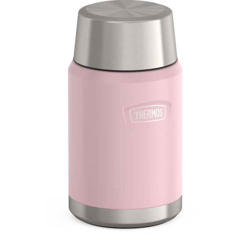 24oz Stainless Steel Insulated Food Jar with Spoon - Sunset Pink