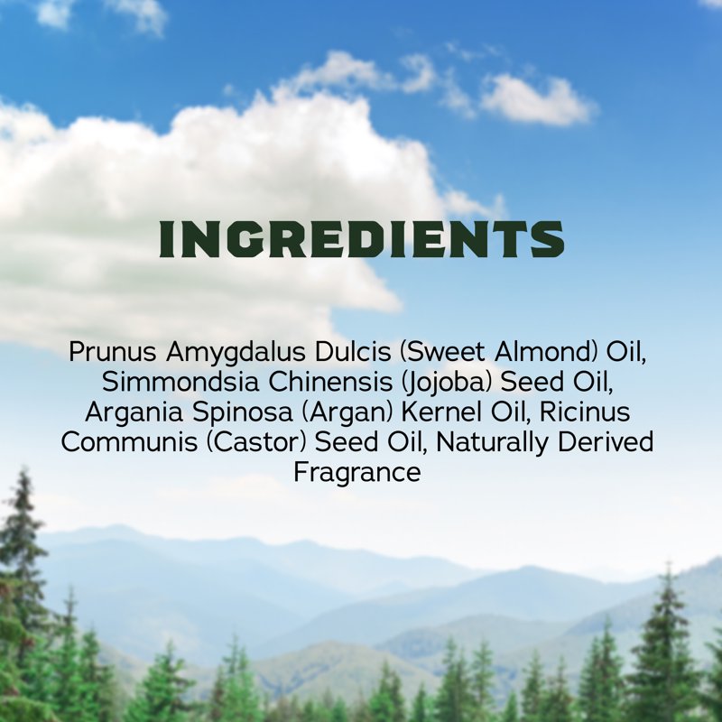 Woodland Pine Beard Oil for Men - Natural Conditioning Formula