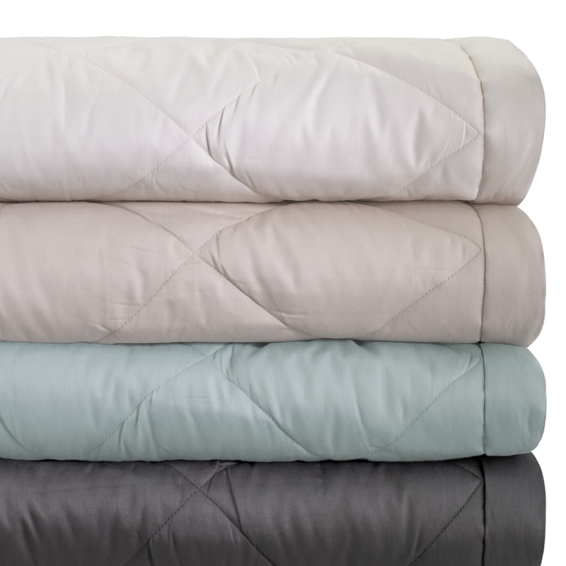 Serta Down Alternative Blanket - Seaglass Green Full/Queen Bedspread