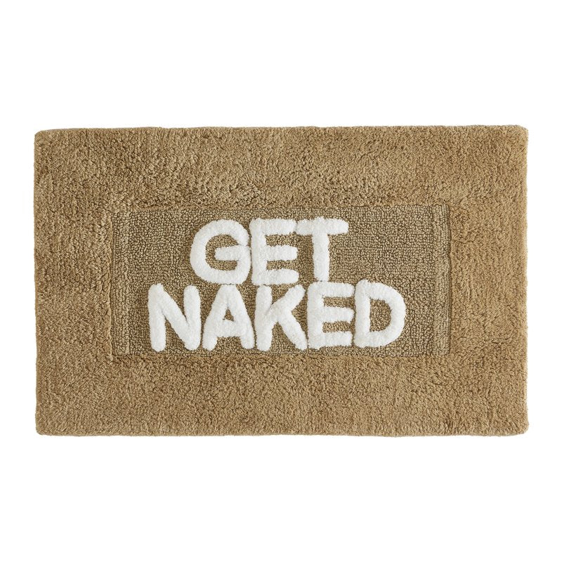 Cotton Bath Rug 21x34 Inches - Get Naked Linen Variation
