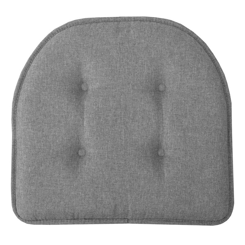 U-Shaped Memory Foam Chair Pad Cushion - 12 Pack, Gray