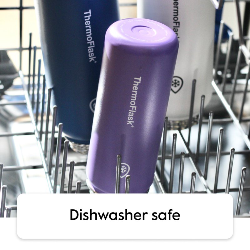 24 oz Double Wall Vacuum Insulated Stainless Steel Water Bottle - Pitch Black