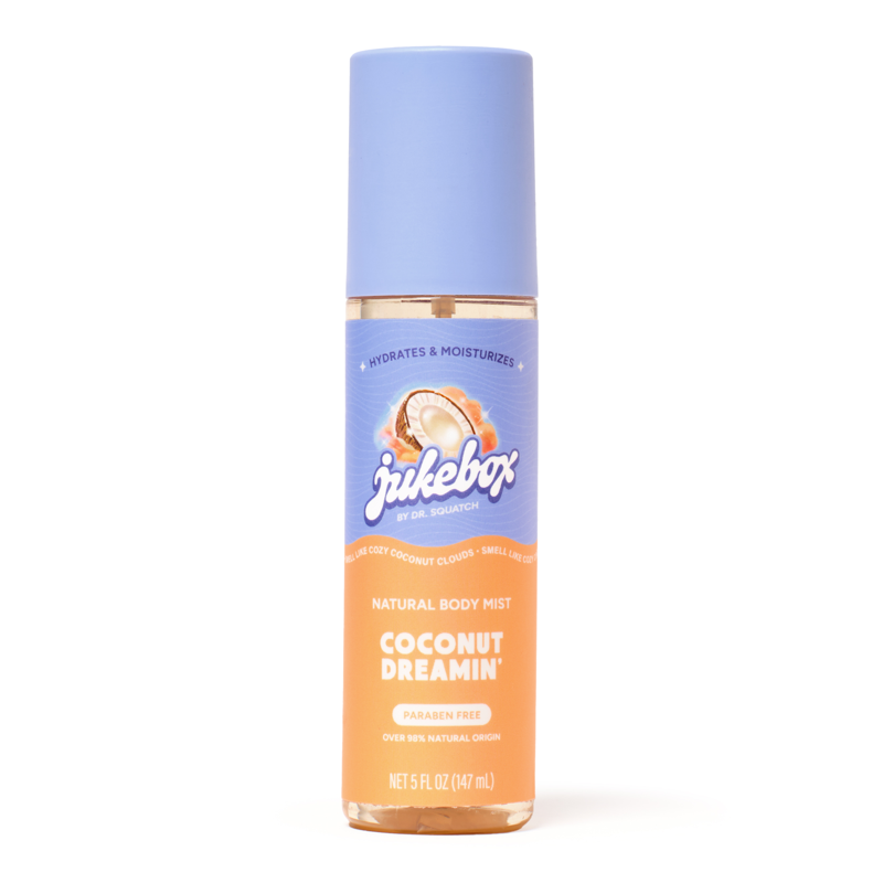 Coconut Dreamin' Natural Body Mist - Hydrating Fragrance Spray, 5 fl Oz