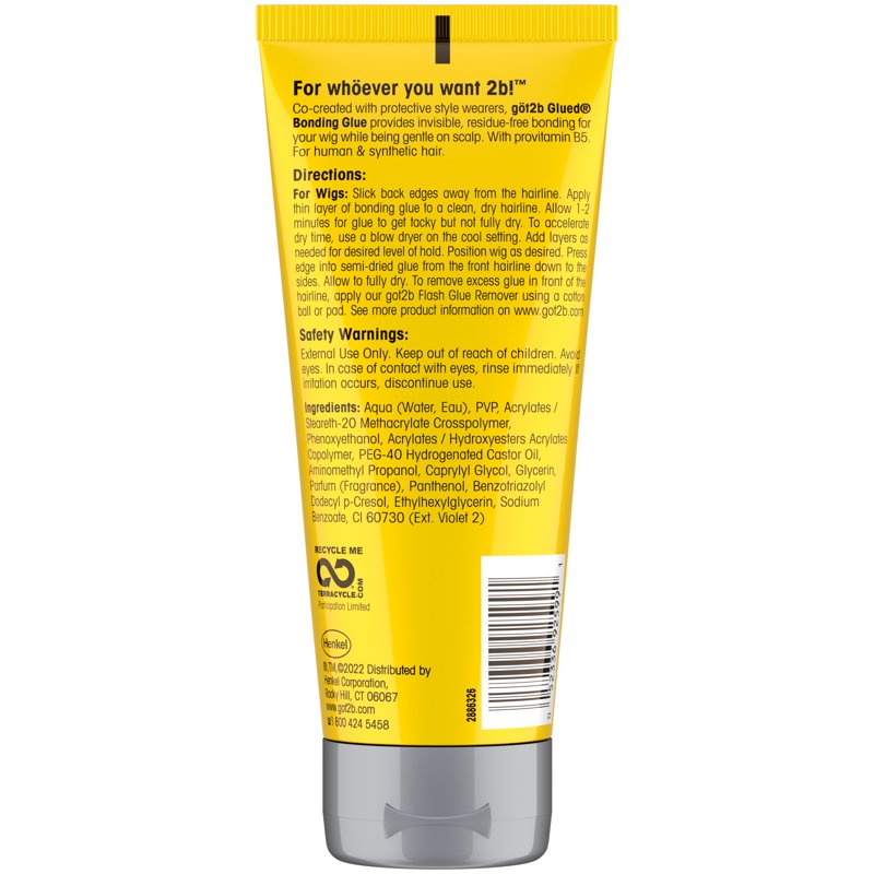 Invisible Wig Glue - Quick Dry Bonding Adhesive, 6 oz