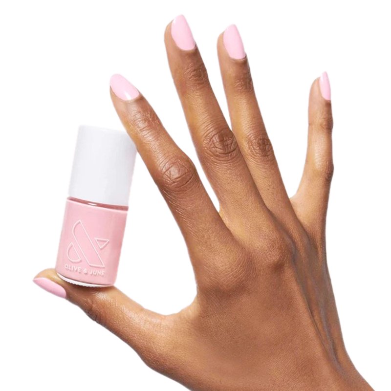 Long-Lasting Nail Polish - Bubbly Pink, Vegan & Cruelty-Free, 0.46 fl oz
