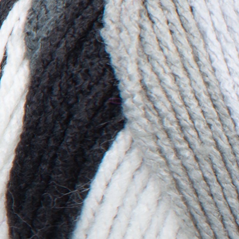 Red Heart Super Saver Worsted Acrylic Yarn Newspaper Stripe 5oz - Variation of THIS listing