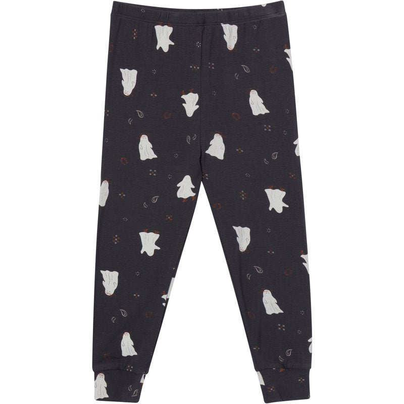 Halloween Pajama Set for Kids - 2-Piece Short Sleeve Sleepwear, Black, 18 Months