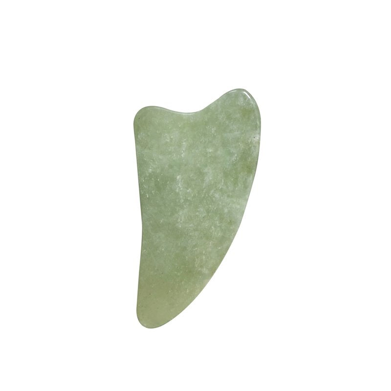 Jade Gua Sha Facial Tool for Lymphatic Drainage & Skin Renewal
