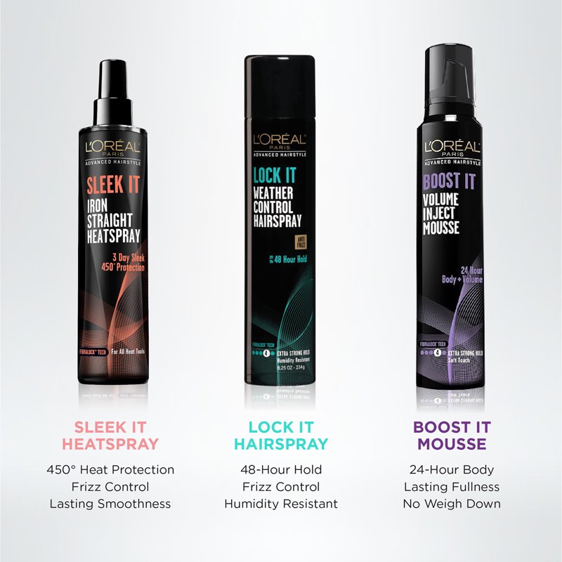 Anti-Frizz Hairspray - 48-Hour Humidity Resistant Extra Strong Hold Mist