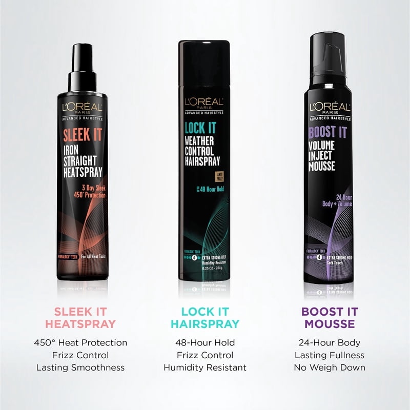 Heat Protectant Spray for Sleek Hair - Anti-Frizz Formula