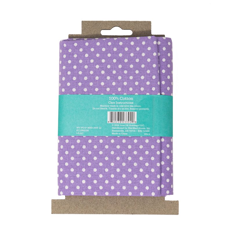 Precut Lilac Cotton Fabric 1 Yard for Quilting & Sewing - Single Variation