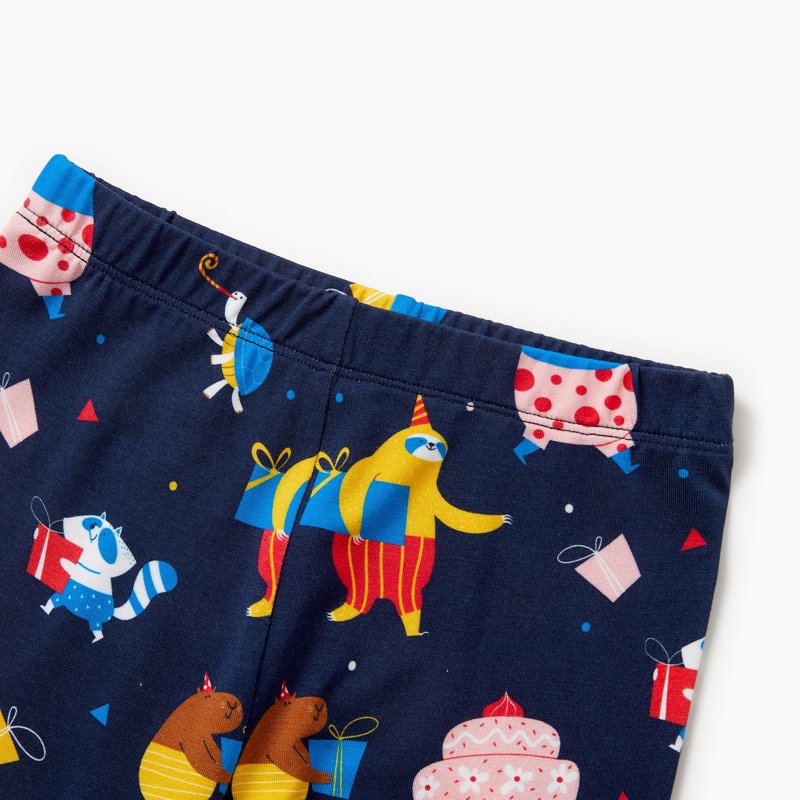 Toddler Pajama Set Viscose from Bamboo Snug Fit 2-Piece Sleepwear Tibetan Blue 5T Variation 8