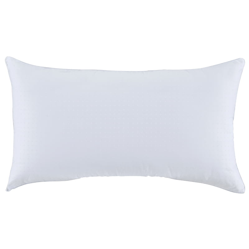 (2 Pack) Serta Pedic Wont Go Flat King Pillow - Supportive Sleep Pillow for Back & Side Sleep