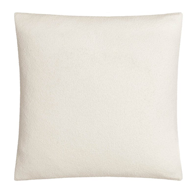 Decorative Embroidered Bow Pillow - 18x18 Inch Purple Throw Cushion