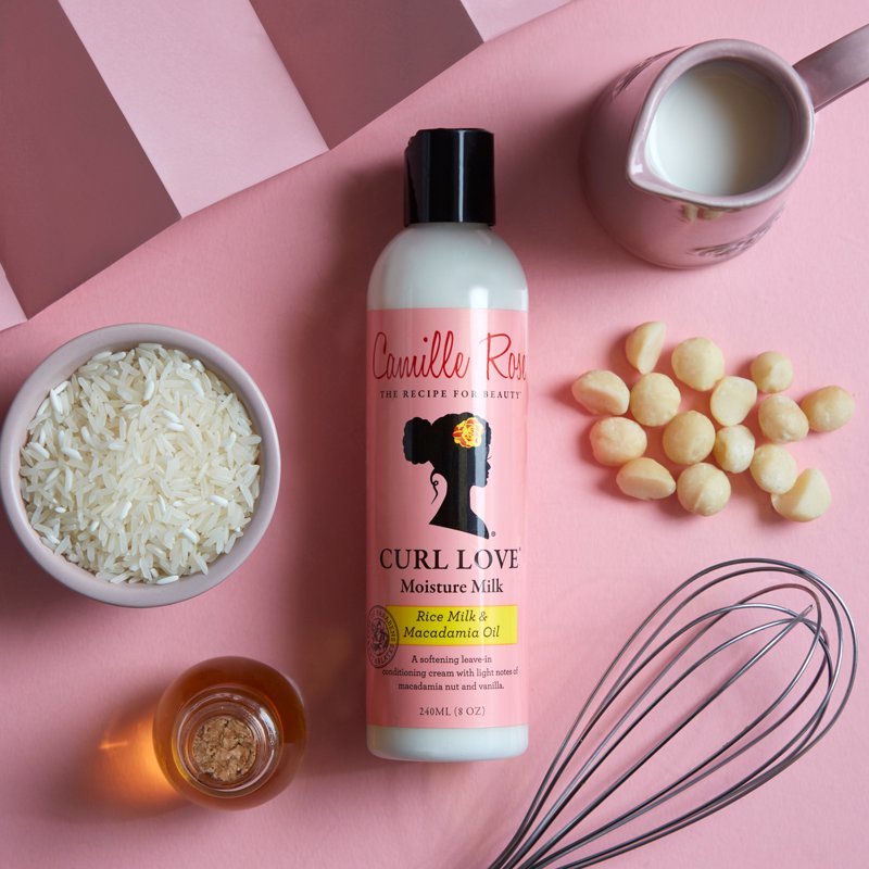 Curl Love Moisture Milk - Nourishing Leave-In Cream with Rice Milk & Macadamia Oil