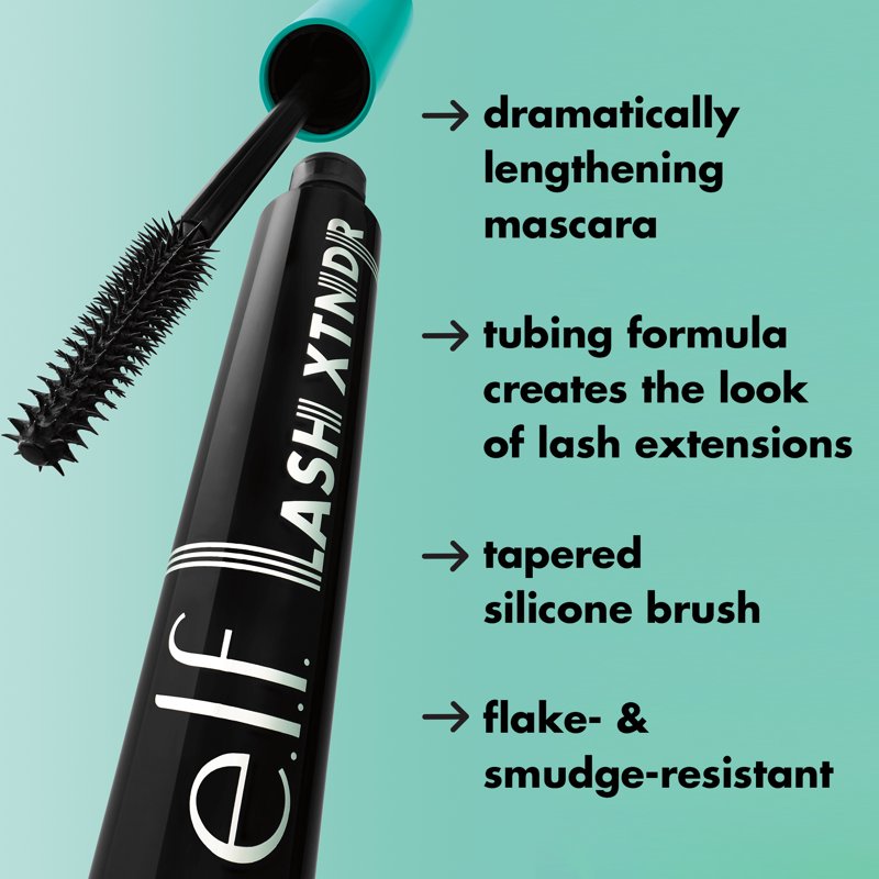 Lengthening Tubing Mascara - Smudge-Resistant Lash Extension Effect