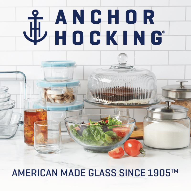 96 oz Glass Storage Jar with Lid - Airtight Food Storage
