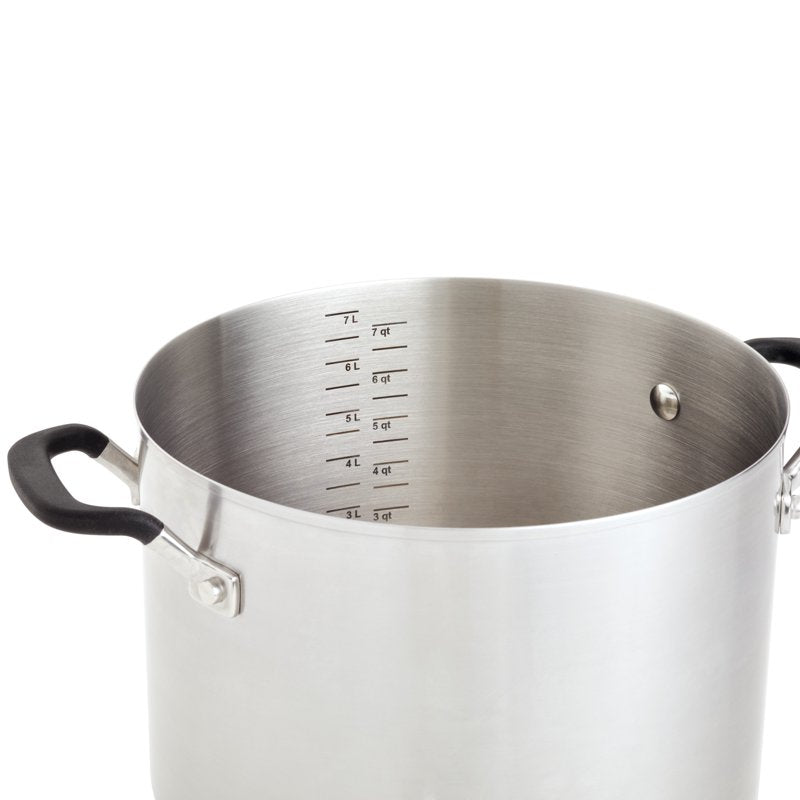 8 Quart Stainless Steel Induction Stockpot with Lid