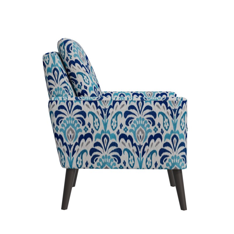 Mid-Century Modern Small Space Armchair - Multiple Colors