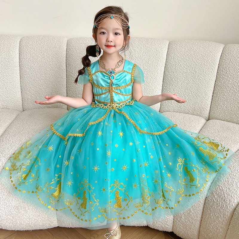 Girls Arabian Princess Dress Halloween Costume - 3T-4T Only Dress
