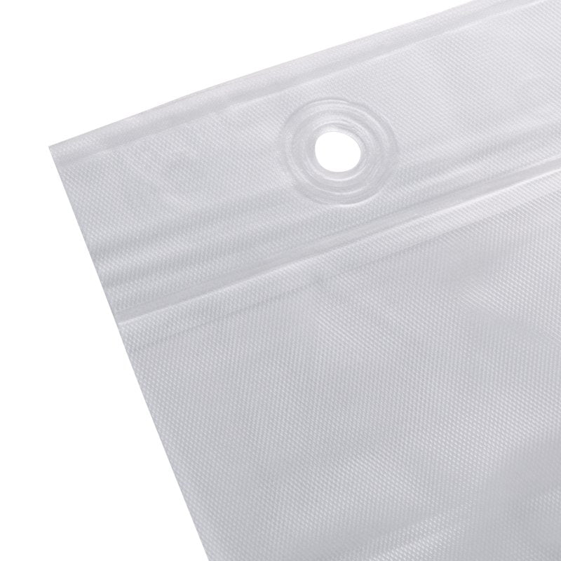 Bath Bliss Shower Liner in Clear Frost - Mildew Resistant, 70x72 Inches