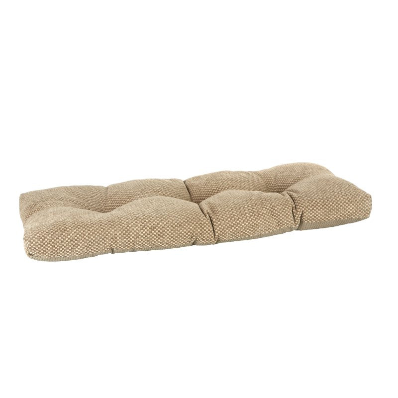 Non-Slip Bench Cushion 36" - Durable Upholstery, Tan