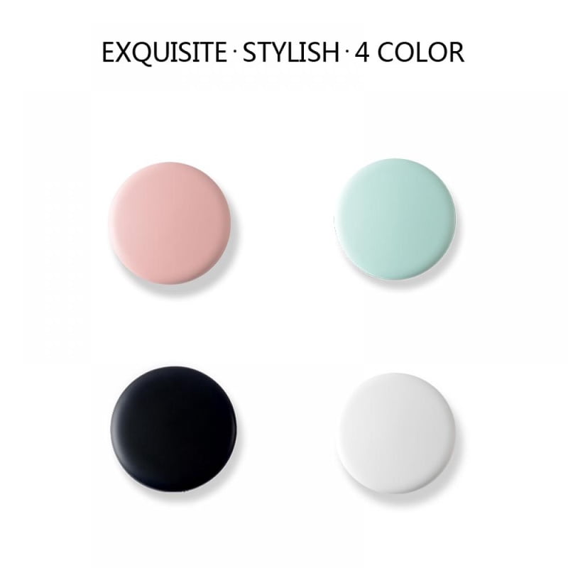 Portable LED Makeup Mirror with 10x Magnification and Foldable Design
