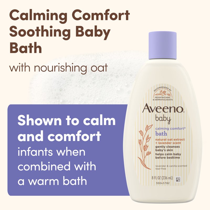 Calming Comfort Baby Bath & Body Wash - Lavender & Vanilla - 8 fl oz