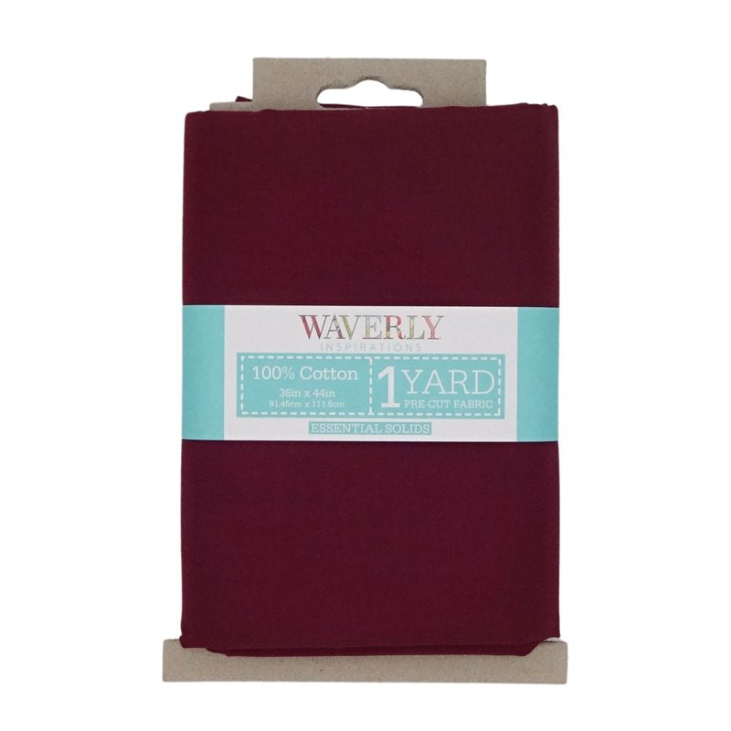 Merlot Cotton Fabric 2 Pack - 44 Inch Wide Quilting & Sewing Material