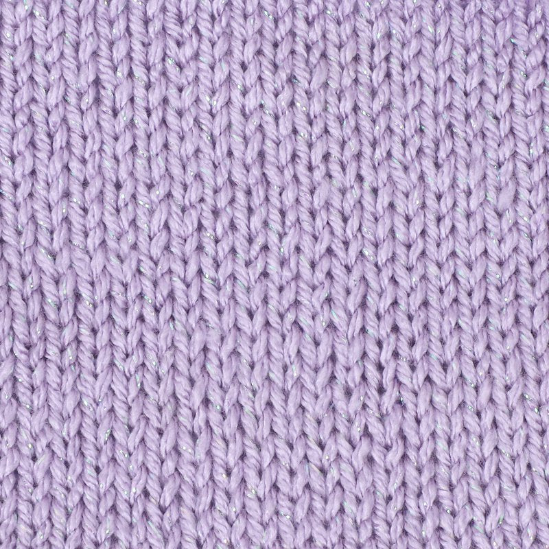 Sparkle Acrylic Yarn 5oz - Sweet Violet - Medium Weight Glitter Yarn for Knitting & Crochet
