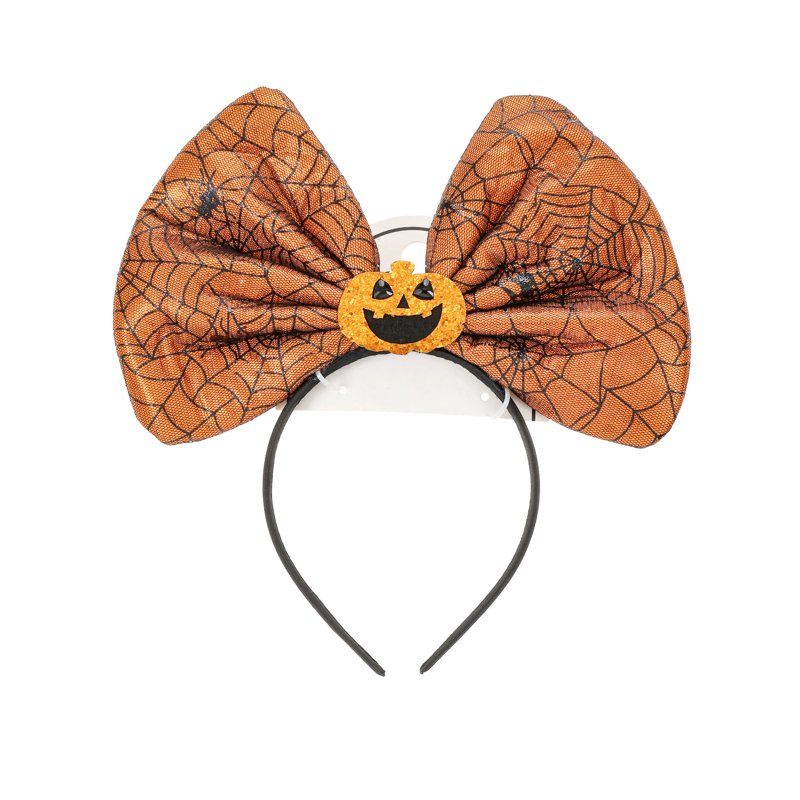 Halloween Jack-O-Lantern Headband - Spooky Season Costume Accessory