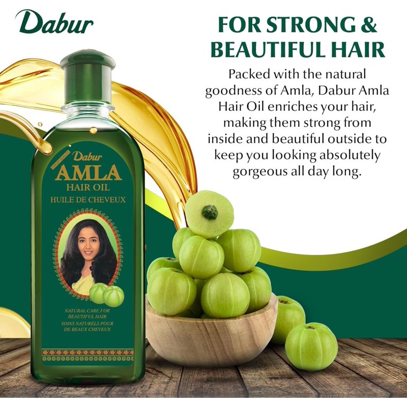 Amla Hair Oil 300ml – Nourishing Scalp Treatment for Strong, Shiny Hair