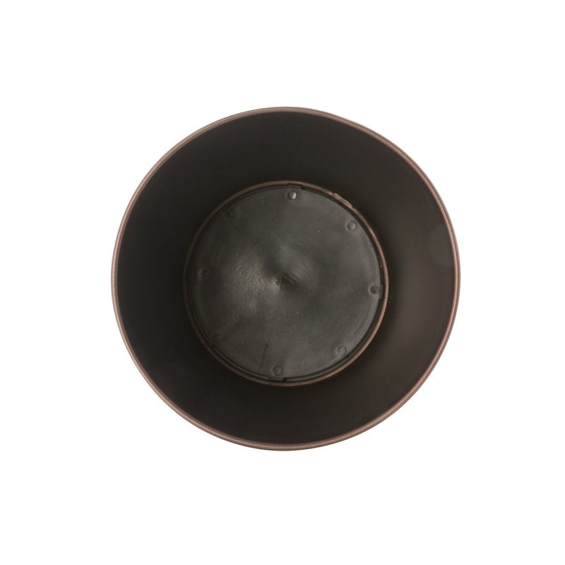Iron Bathroom Trash Can - 2 Pack, Oil-Stained Bronze