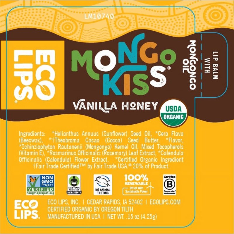 Organic Mongongo Oil Lip Balm Variety Pack - Natural Moisturizing Lip Care