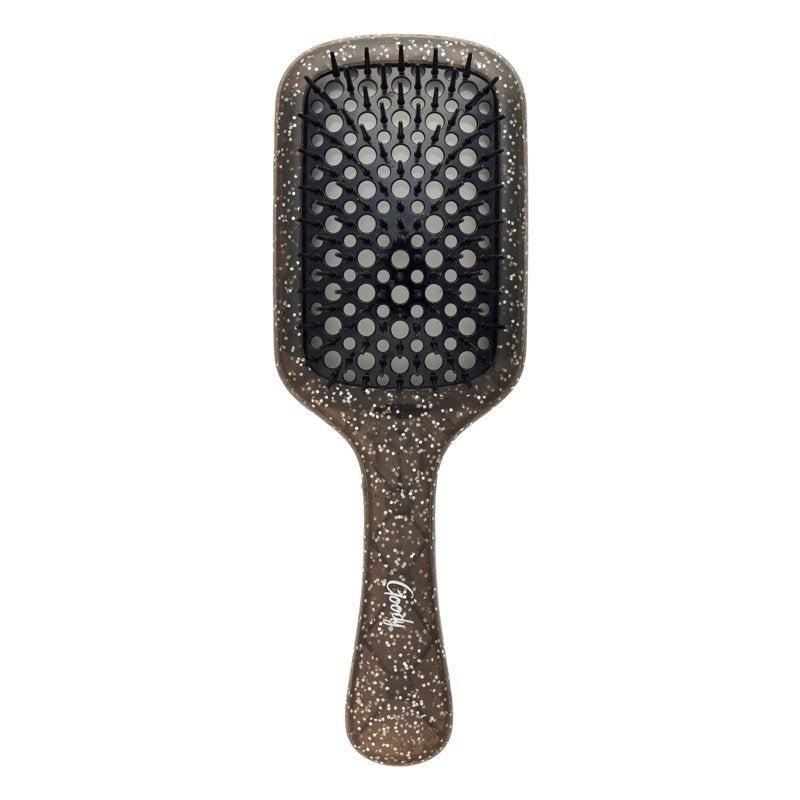 Vented Paddle Detangler Brush for All Hair Types - Black