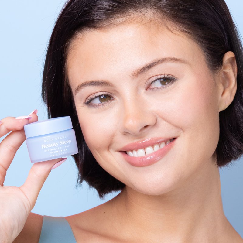 Hydrating Overnight Lip Mask - Vegan Lip Treatment with Shea Butter
