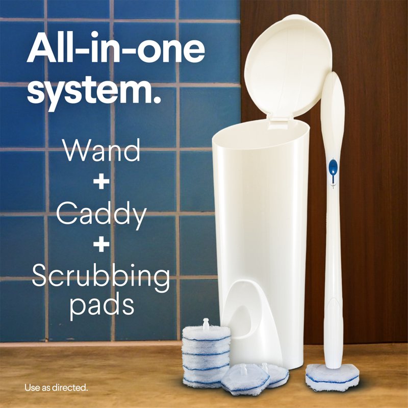 Clorox ToiletWand Disposable Toilet Cleaning System - 6 Pack with Caddy & Refills - Variation 6