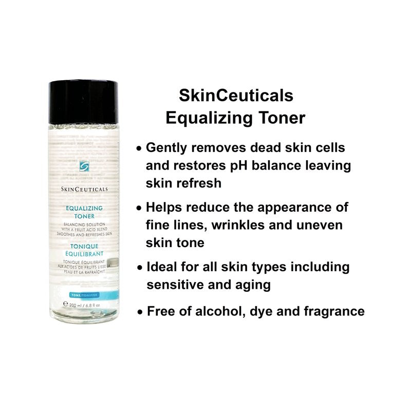 Exfoliating Facial Toner with AHA for Skin Redness - 6.8 oz